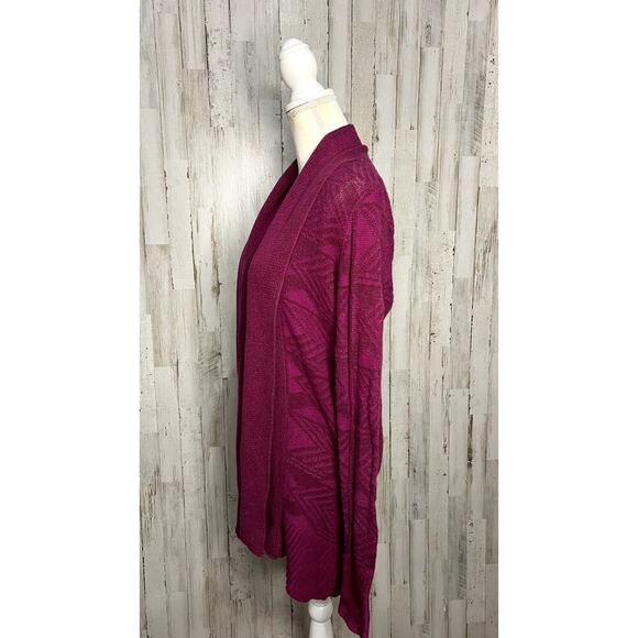 St. John's Bay Women's Open Front Long Sleeve Cardigan Size Medium - Picture 5 of 6